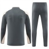 Real Madrid Training Sweatshirts Quarter-zip 2024-25 Graue Für Herren